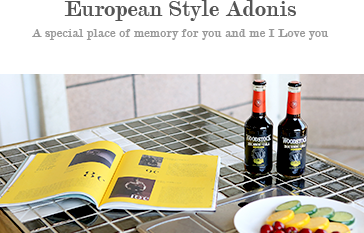 European Style Adonis A special place of memory for you and me I Love you