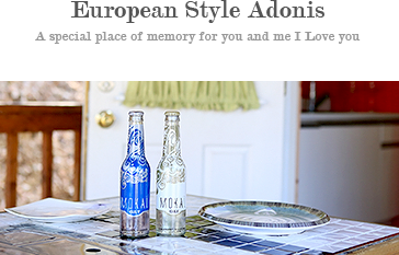 European Style Adonis A special place of memory for you and me I Love you