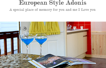 European Style Adonis A special place of memory for you and me I Love you